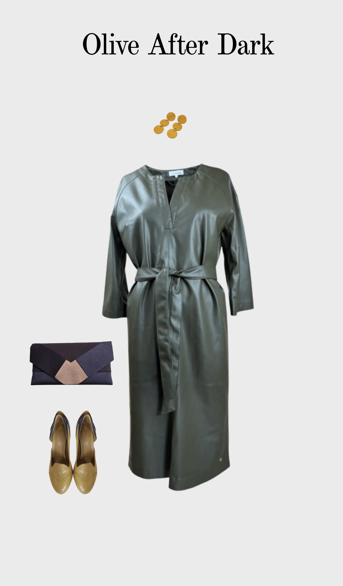 Bronze elegant dress with timeless design and soft texture - Image 3